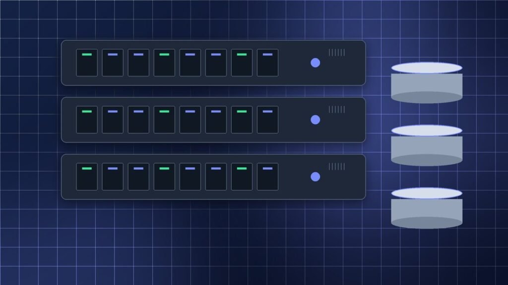 Servers Storage illustration